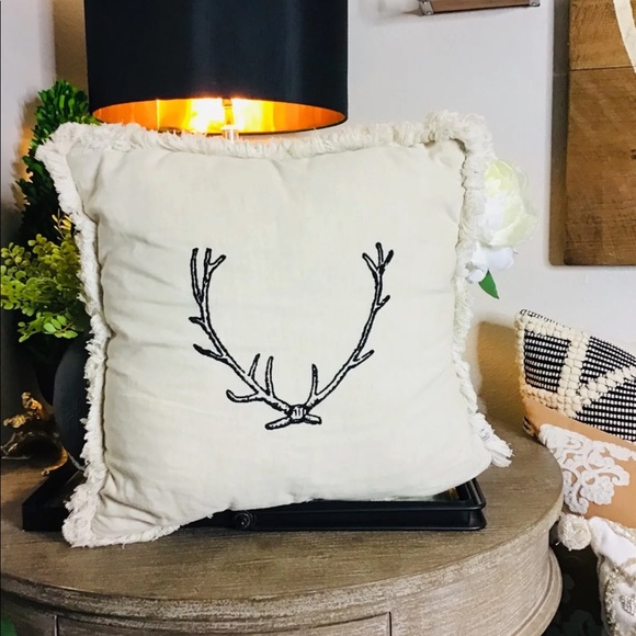 antler pillow